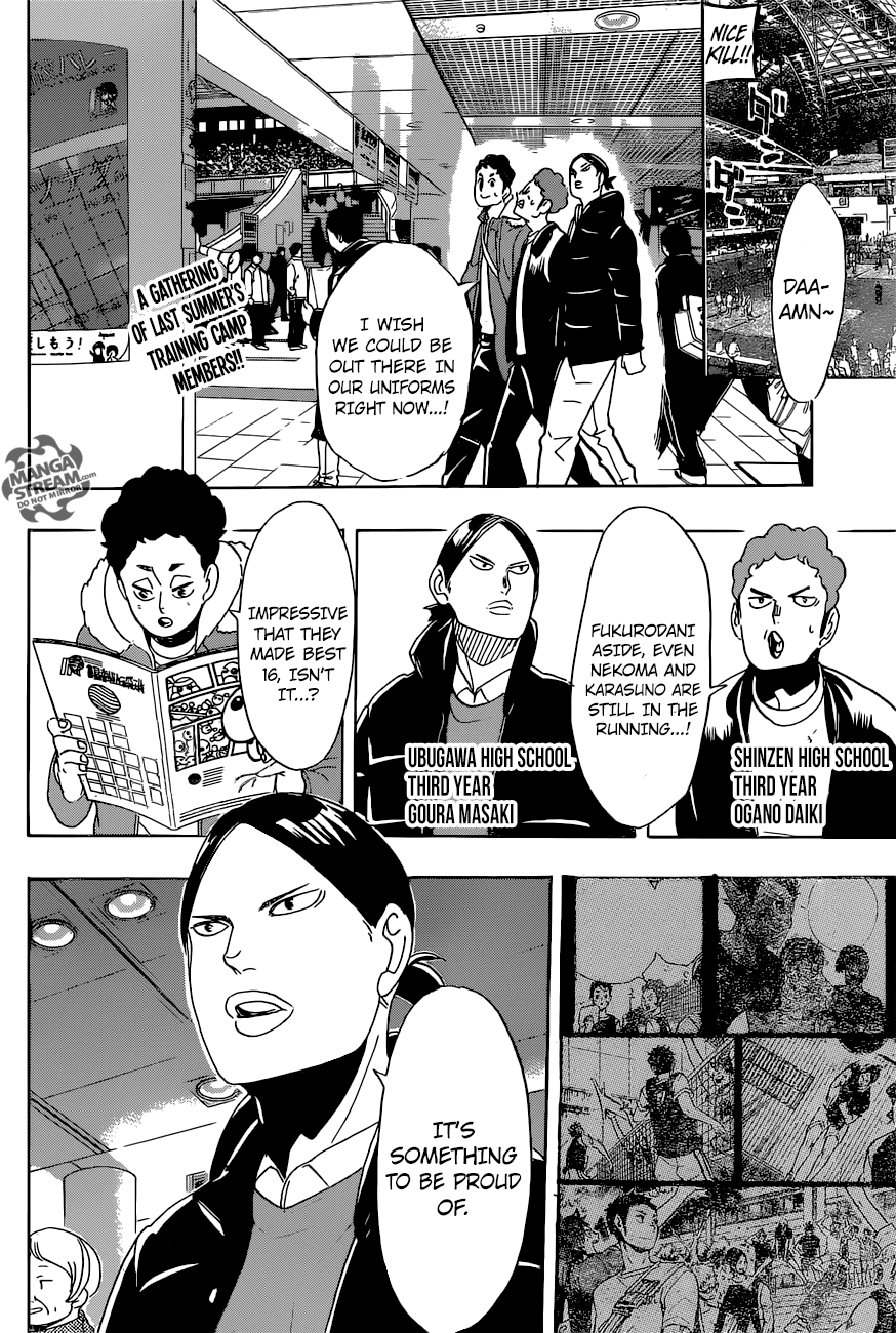 Haikyuu!!, Chapter 295 image 03